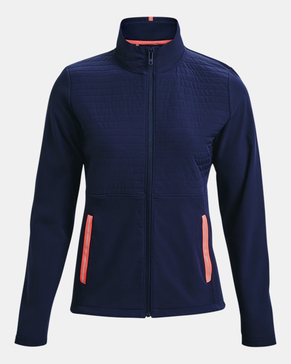 Women's UA Storm Revo Jacket, Blue, pdpMainDesktop image number 5